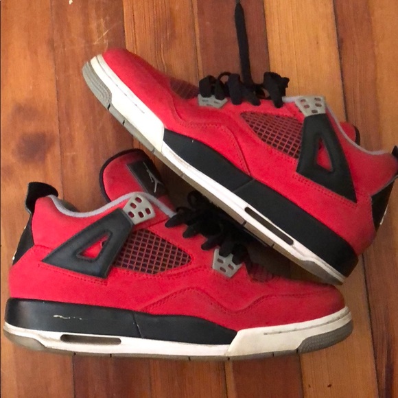 new jordan 4s red
